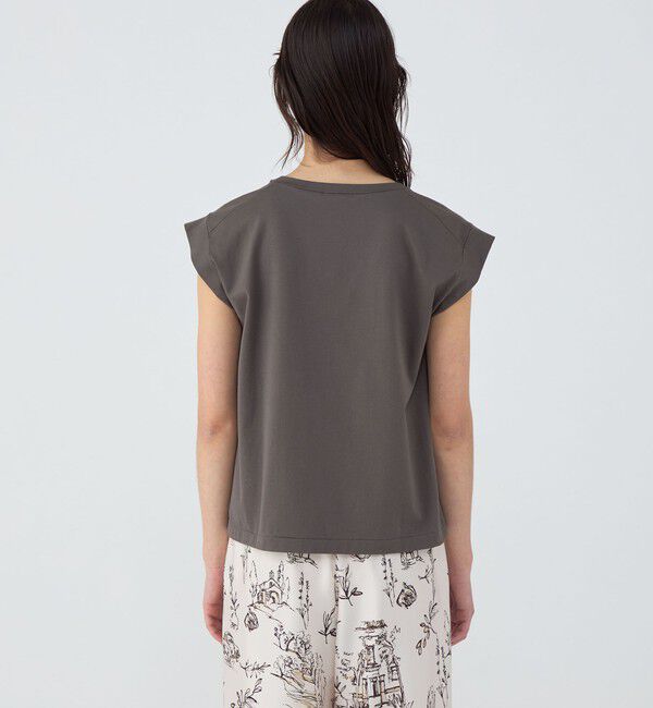 TOMORROWLAND collection「スーピマコットンジャージー フレンチスリーブプルオーバー」|Tシャツ・カットソー|