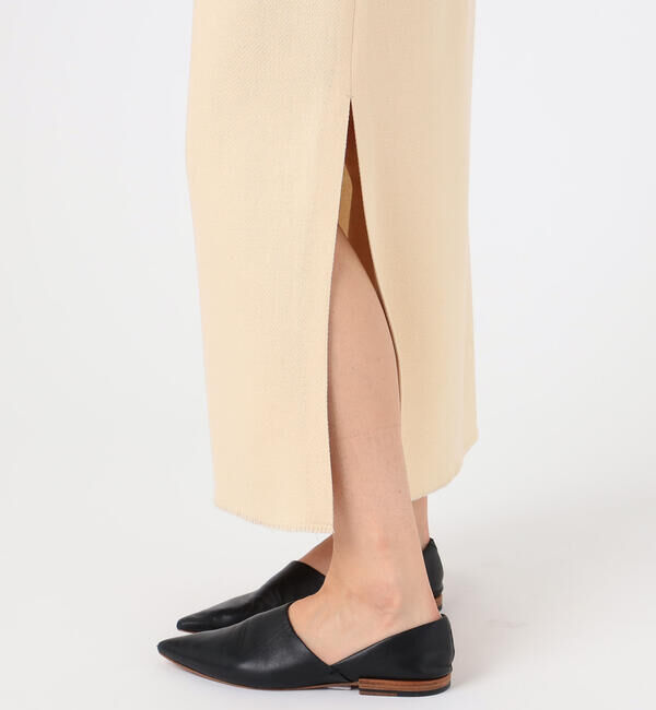 DES PRES「ブロークンバルキーツイル ギャザーマキシスカート」|スカート|