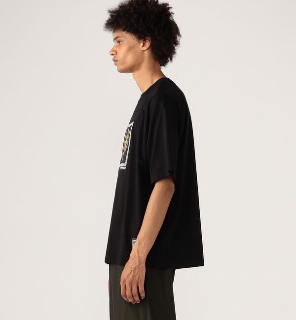 CABaN「CABaN スビンコットン ビンテージフラワーエンブロイダリーTシャツ」|Tシャツ・カットソー|