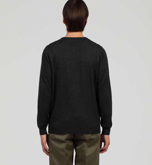 TOMORROWLAND MENS「ウールカシミヤシルク クルーネックプルオーバー」|ニット・セーター|