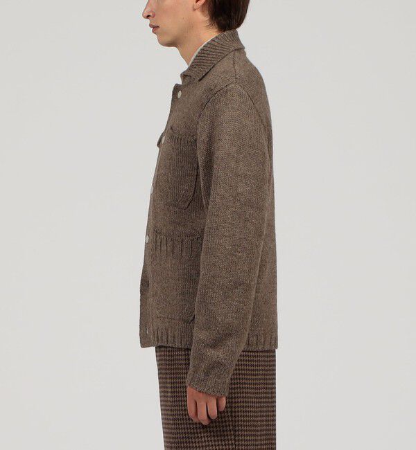 TOMORROWLAND MENS「TOMORROWLAND tricot ハイランドウール ニットブルゾン」|ニット・セーター|