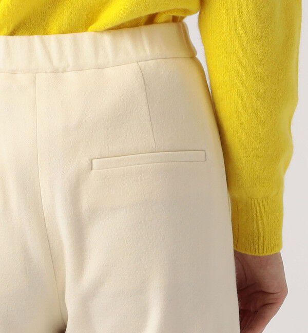 GALERIE VIE「ホワイトフランネル　ストレート イージーパンツ」|チノ|