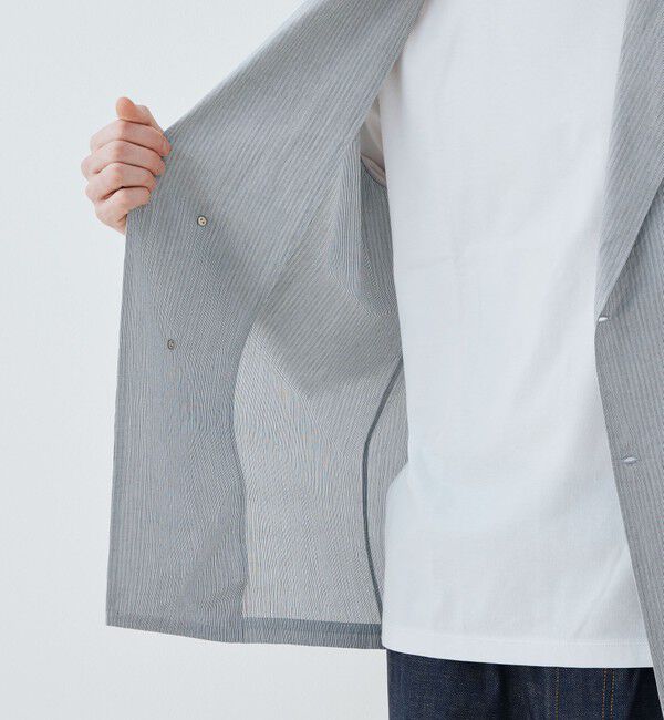 GALERIE VIE「コットン シャツジャケット」|テーラードジャケット|