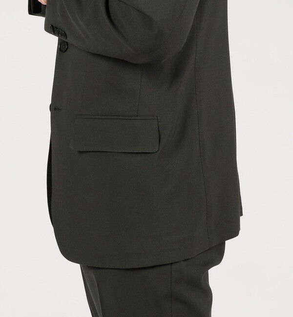 TOMORROWLAND MENS「Super130'sウール シングルブレステッド2Bジャケット DRAGO」|テーラードジャケット|