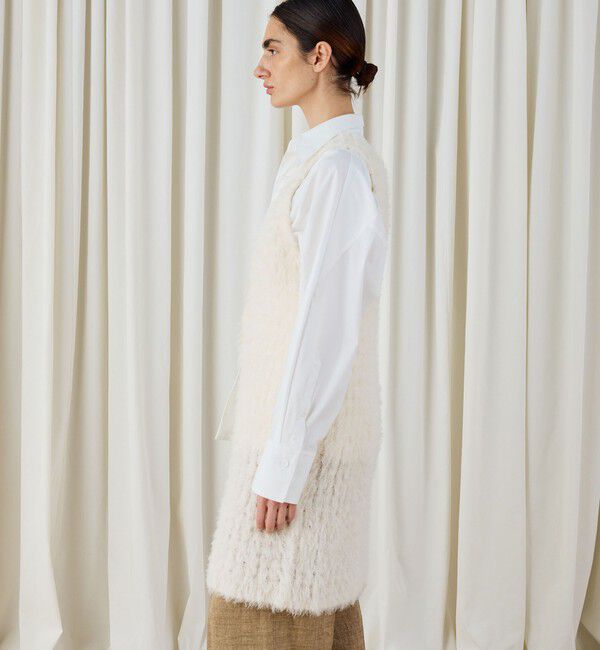 DES PRES「フラッフィーコットン ミドルジレ」|ベスト・ジレ|