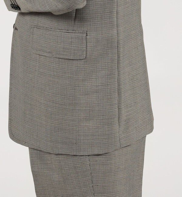 TOMORROWLAND MENS「ウールモヘヤ シングルブレステッド 3Ｂジャケット」|テーラードジャケット|