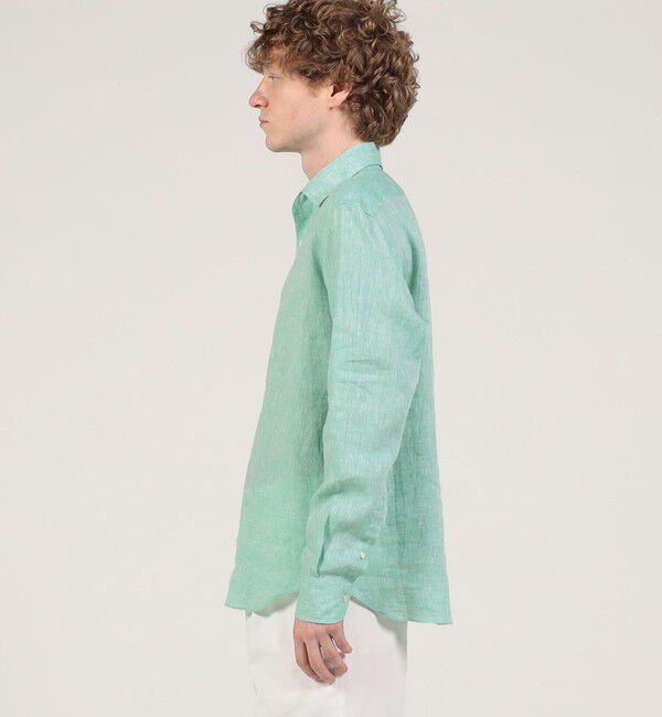 TOMORROWLAND BUYING WEAR「Maria Santangelo リネン ワンピースカラー プルオーバーシャツ」|シャツ・ブラウス|