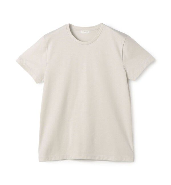 GALERIE VIE「ファインコットン クルーネックTシャツ」|Tシャツ・カットソー|13 ライトグレー