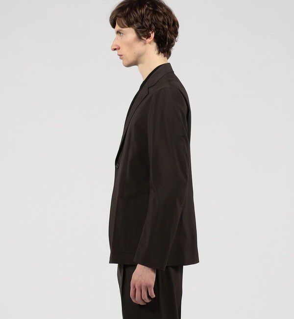 TOMORROWLAND MENS「ウールナイロン シングルブレステッド 2Bジャケット V.B.CANONICO」|テーラードジャケット|