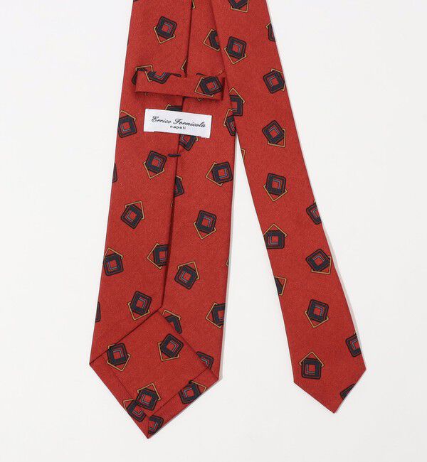 TOMORROWLAND GOODS「ERRICO FORMICOLA シルクプリント 小紋柄ネクタイ」|ネクタイ・蝶ネクタイ|