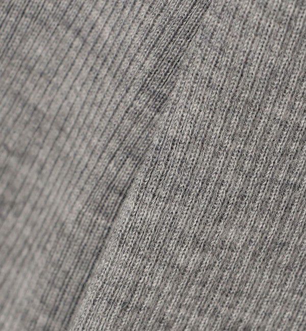 DES PRES「ウーステッドウールファインリブ ビルドネックカーディガン」|カーディガン|