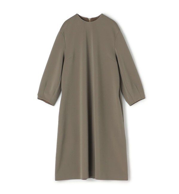 Ballsey「エラスティックジャージー Aラインワンピース」|ワンピース|57 カーキ