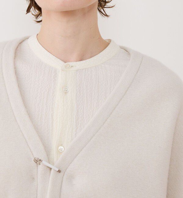 GALERIE VIE「オーストラリアンラムズウール キモノスリーブジャケット」|カーディガン|