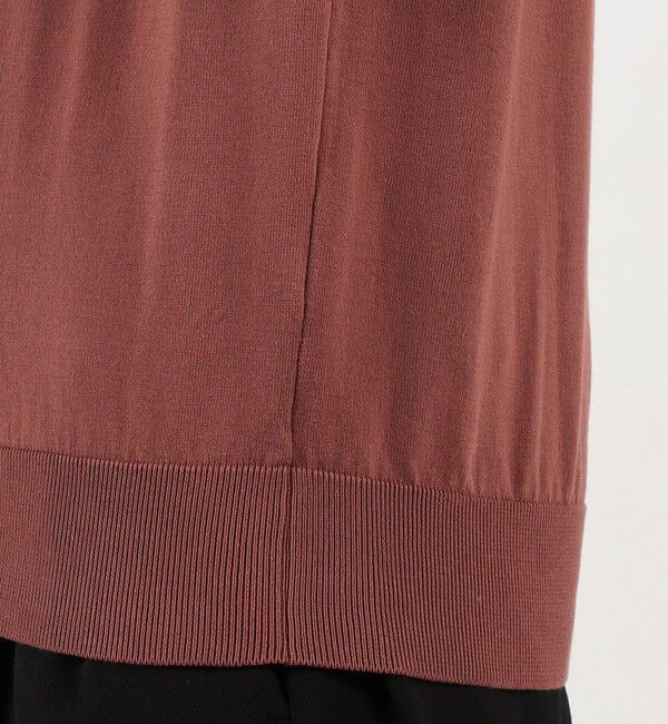 TOMORROWLAND MENS「ギザコットン クルーネックニット 」|ニット・セーター|