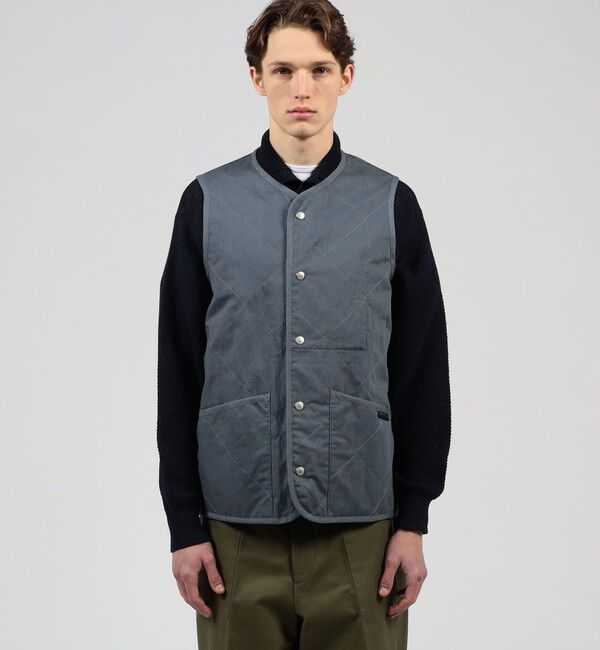 TOMORROWLAND BUYING WEAR「【別注】LAVENHAM UNWADDED THORNHAM リネンコットン キルティングベスト」|ベスト・ジレ|