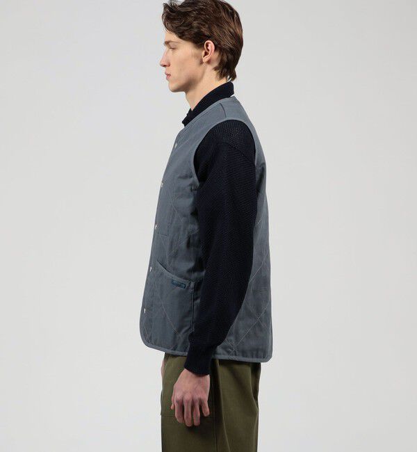 TOMORROWLAND BUYING WEAR「【別注】LAVENHAM UNWADDED THORNHAM リネンコットン キルティングベスト」|ベスト・ジレ|