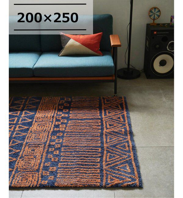 journal standard Furniture「QUEST RUG 200x250 クエストラグ」|その他|ネイビー