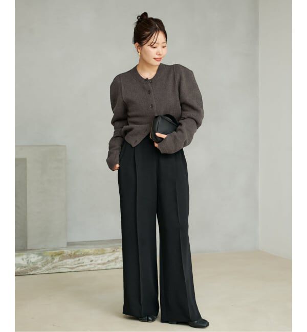 Plage「les Tendre easy care スラックス」|スラックス|