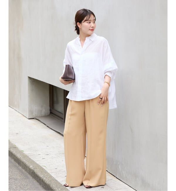 Plage「les Tendre easy care スラックス」|スラックス|