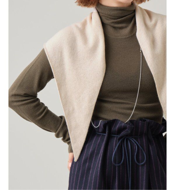 IENA LA BOUCLE「IENA LA BOUCLE SHERLOCK タートルネックプルオーバー」|ニット・セーター|カーキ