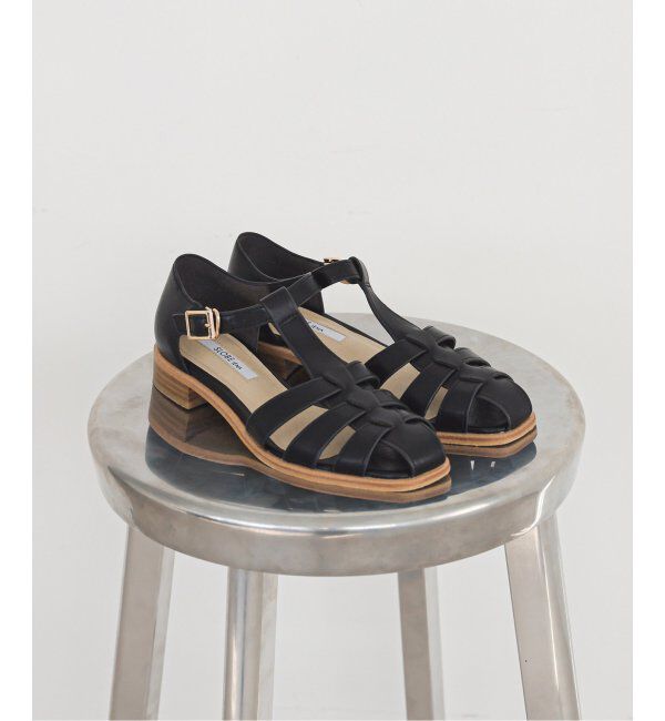 SLOBE IENA「SLOBE レザーグルカサンダル」|サンダル|
