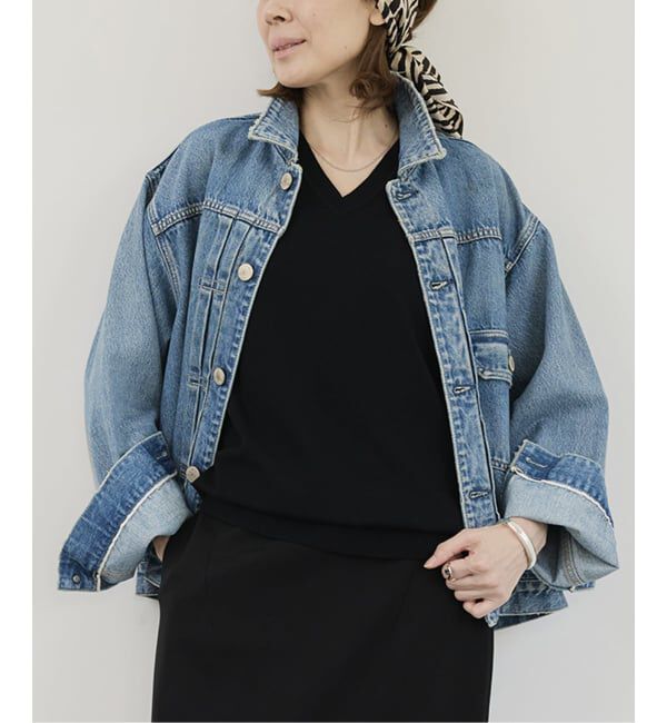 VERMEIL par iena「NEEDBY heritage ニードバイ ヘリテージ Vintage NO.1 15years N1V9033715Y」|デニムジャケット|ネイビー B