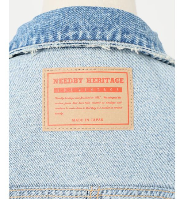 VERMEIL par iena「NEEDBY heritage ニードバイ ヘリテージ Vintage NO.1 15years N1V9033715Y」|デニムジャケット|