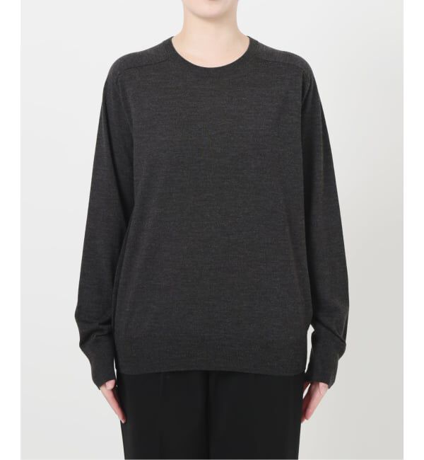 VERMEIL par iena「GLOW wool crew knit」|ニット・セーター|