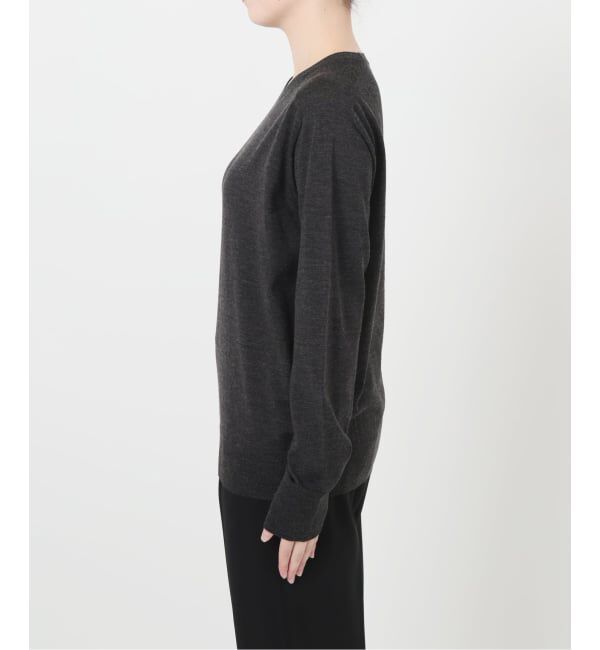 VERMEIL par iena「GLOW wool crew knit」|ニット・セーター|