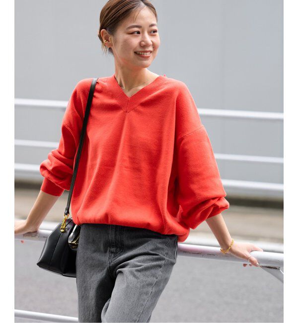 JOURNAL STANDARD relume「コットンフルニードルVネックプルオーバー」|ニット・セーター|
