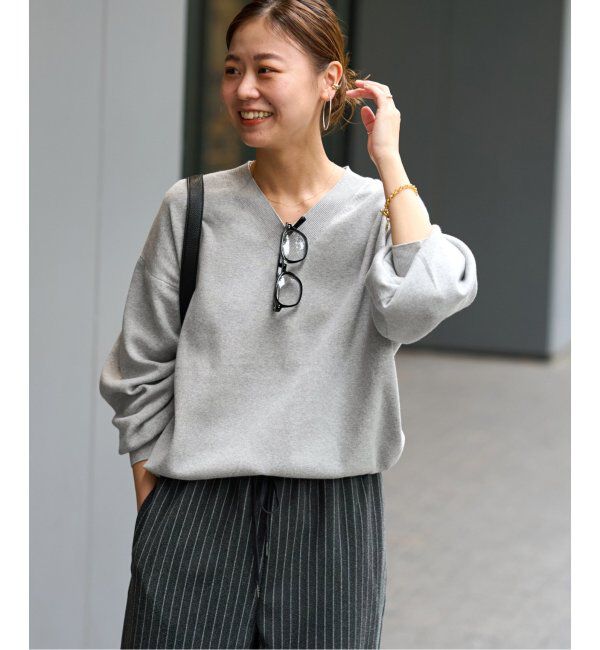 JOURNAL STANDARD relume「コットンフルニードルVネックプルオーバー」|ニット・セーター|