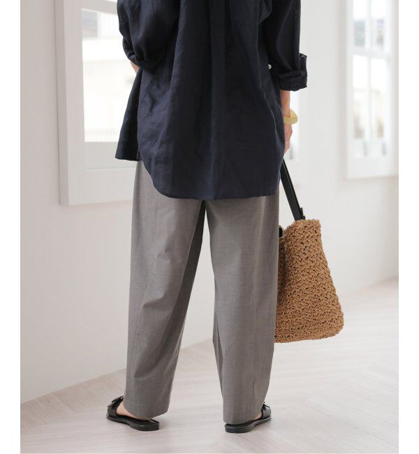 JOURNAL STANDARD relume「接触冷感 / 防しわ / ウォッシャブルブロードカーブイージーパンツ」|スラックス|