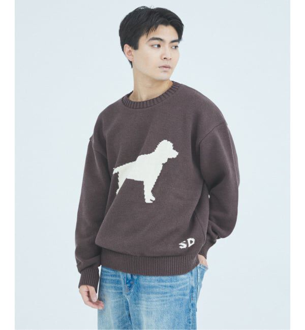 J.S.Homestead「Stead / ホビー インターシャ ニット」|ニット・セーター|