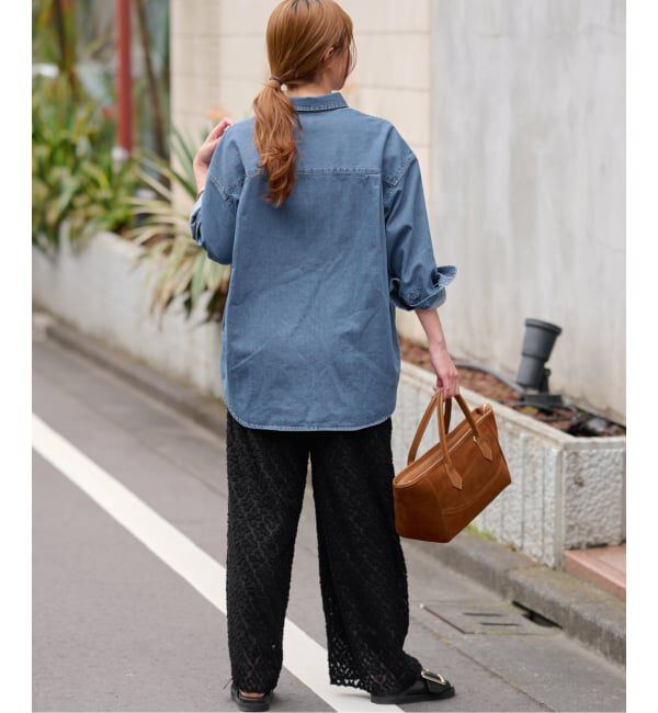 JOURNAL STANDARD relume「DENIMオーバーサイズシャツ」|シャツ・ブラウス|