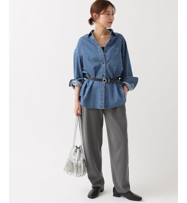 JOURNAL STANDARD relume「DENIMオーバーサイズシャツ」|シャツ・ブラウス|