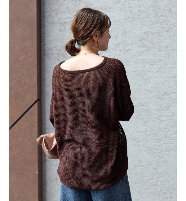 JOURNAL STANDARD「《追加》ヘンリーメッシュニット」|ニット・セーター|