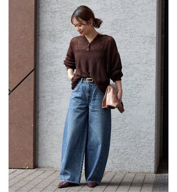 JOURNAL STANDARD「《追加》ヘンリーメッシュニット」|ニット・セーター|