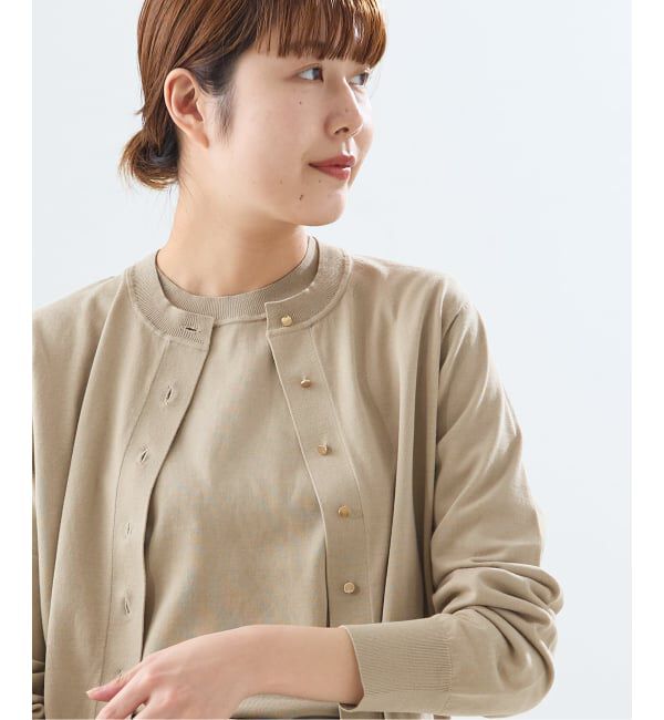 journal standard L'essage「コットンハーフスリーブプルオーバー」|ニット・セーター|