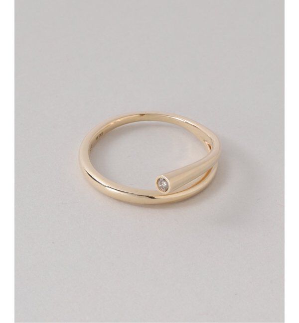 Lilas by Spick&Span「べゼルダイヤリング K10」|リング|