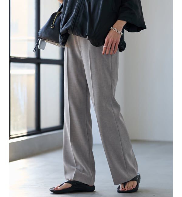 FRAMeWORK「≪追加≫セミフレアパンツ2」|スラックス|