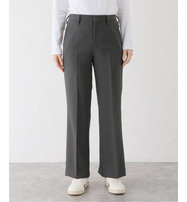 FRAMeWORK「≪追加≫セミフレアパンツ2」|スラックス|