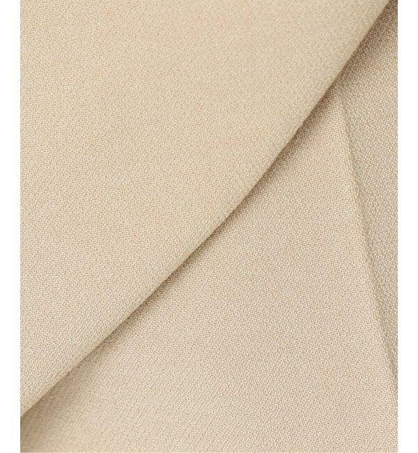 Spick and Span「《追加2》ダブルクロスツータックパンツ」|スラックス|