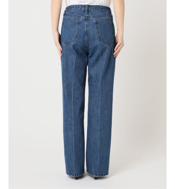 U by SPICK&SPAN「《追加予約》ハイライズストレートデニム」|デニム|