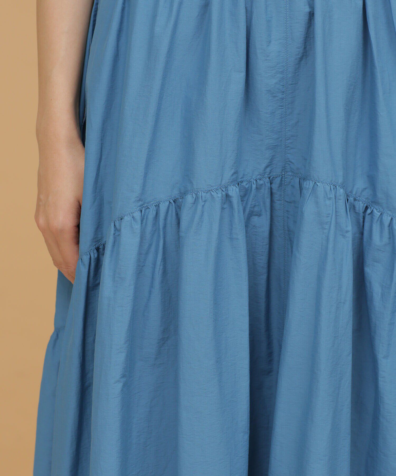 nano･universe「LB.03/切り替えギャザーティアードスカート」|スカート|