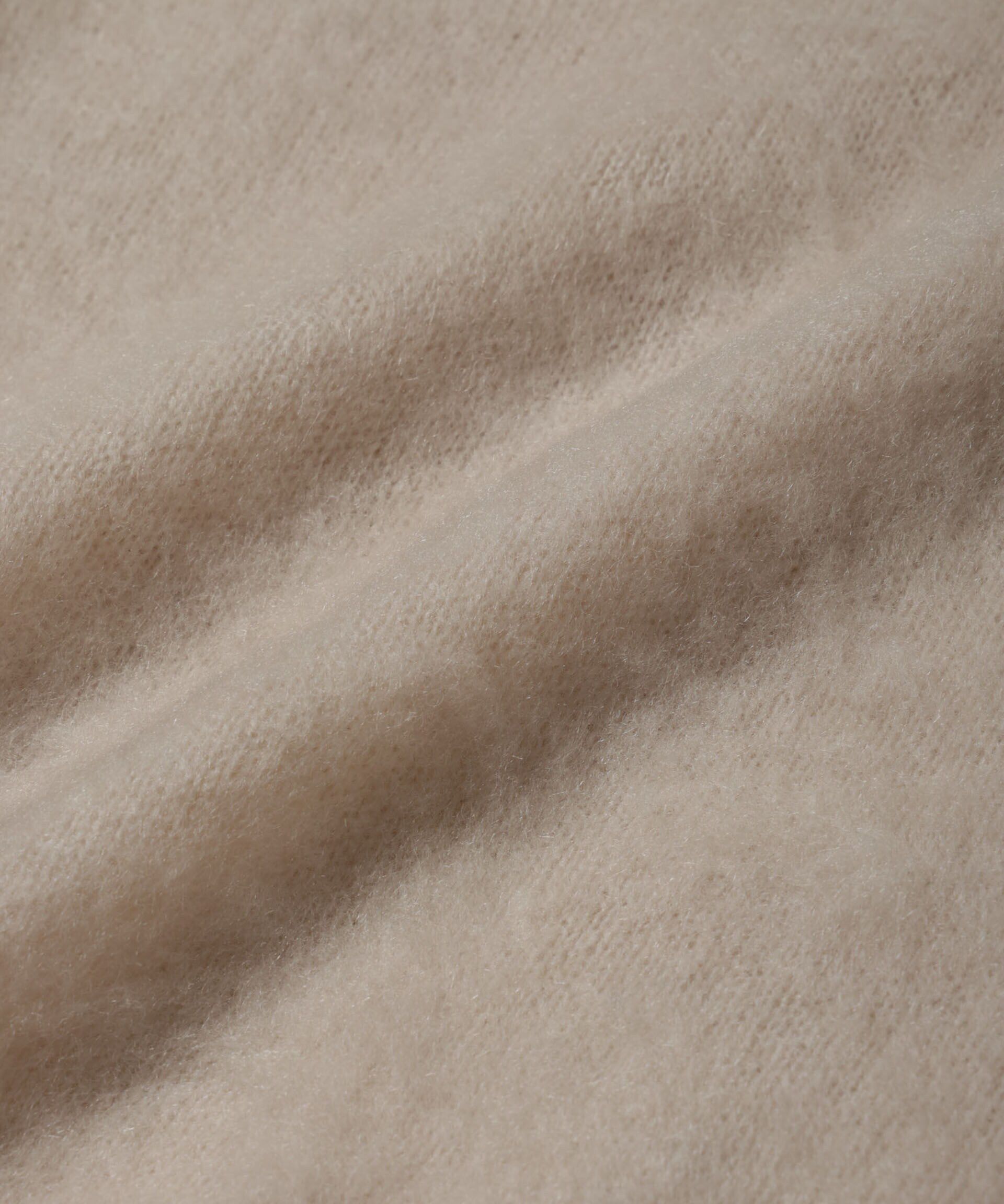 nano･universe「モヘヤブレンド起毛クルーネックニット」|ニット・セーター|