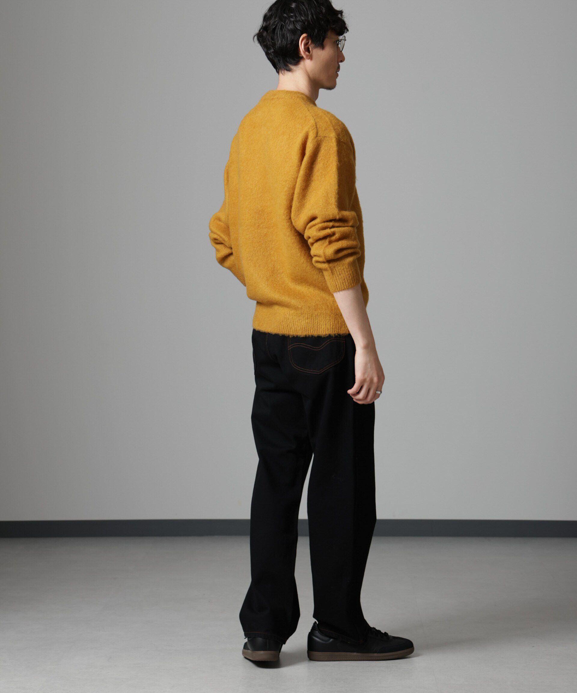 nano･universe「モヘヤブレンド起毛クルーネックニット」|ニット・セーター|