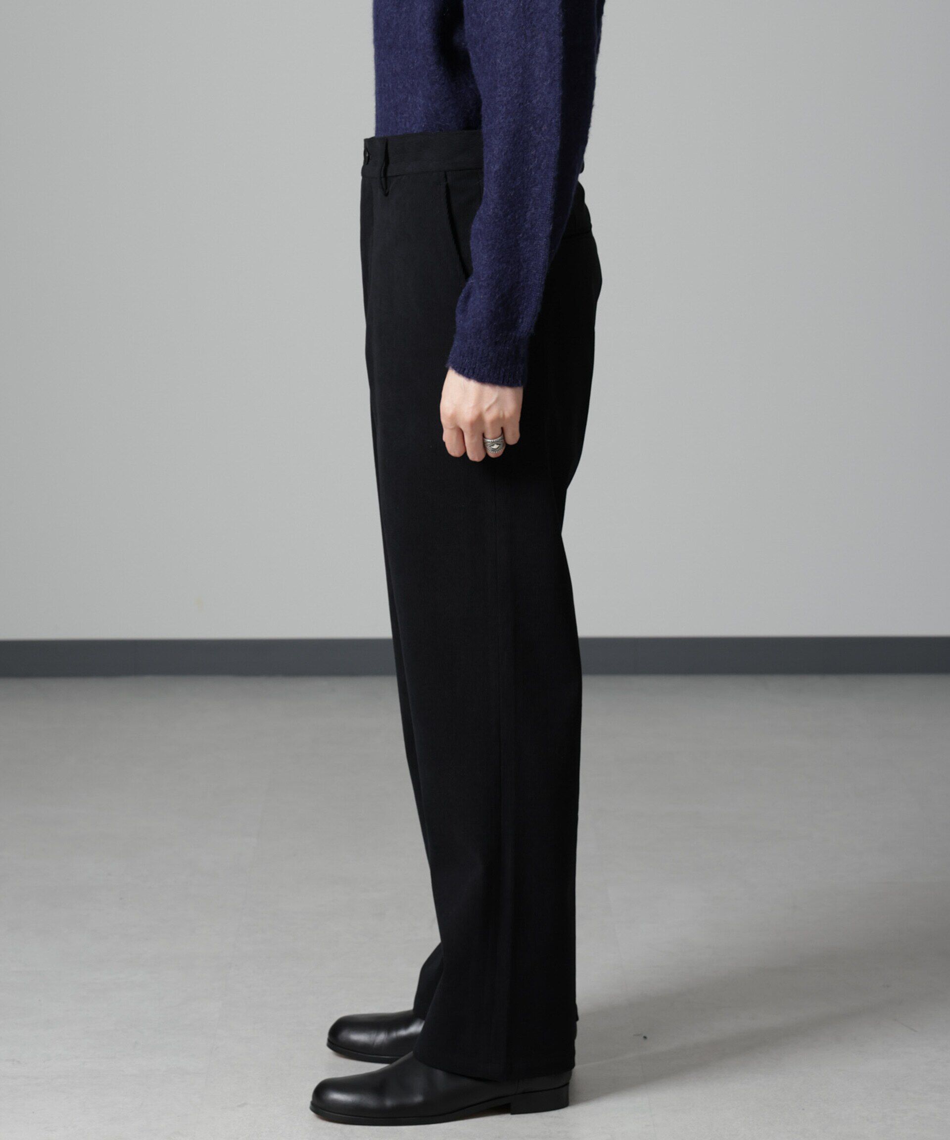 nano･universe「モヘヤブレンド起毛クルーネックニット」|ニット・セーター|