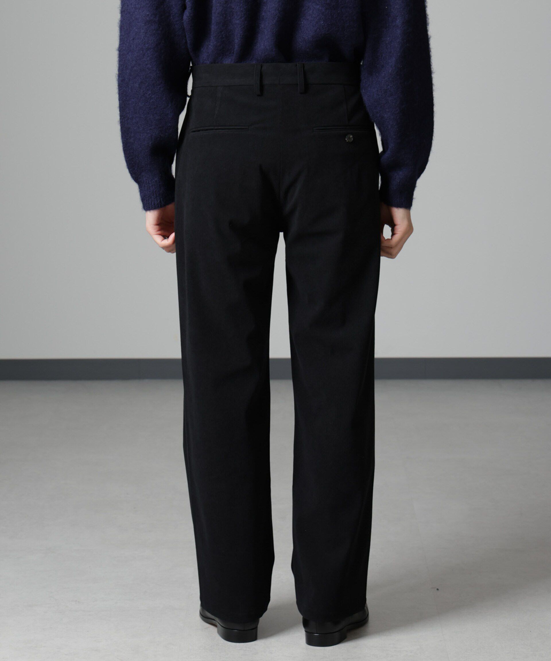 nano･universe「モヘヤブレンド起毛クルーネックニット」|ニット・セーター|