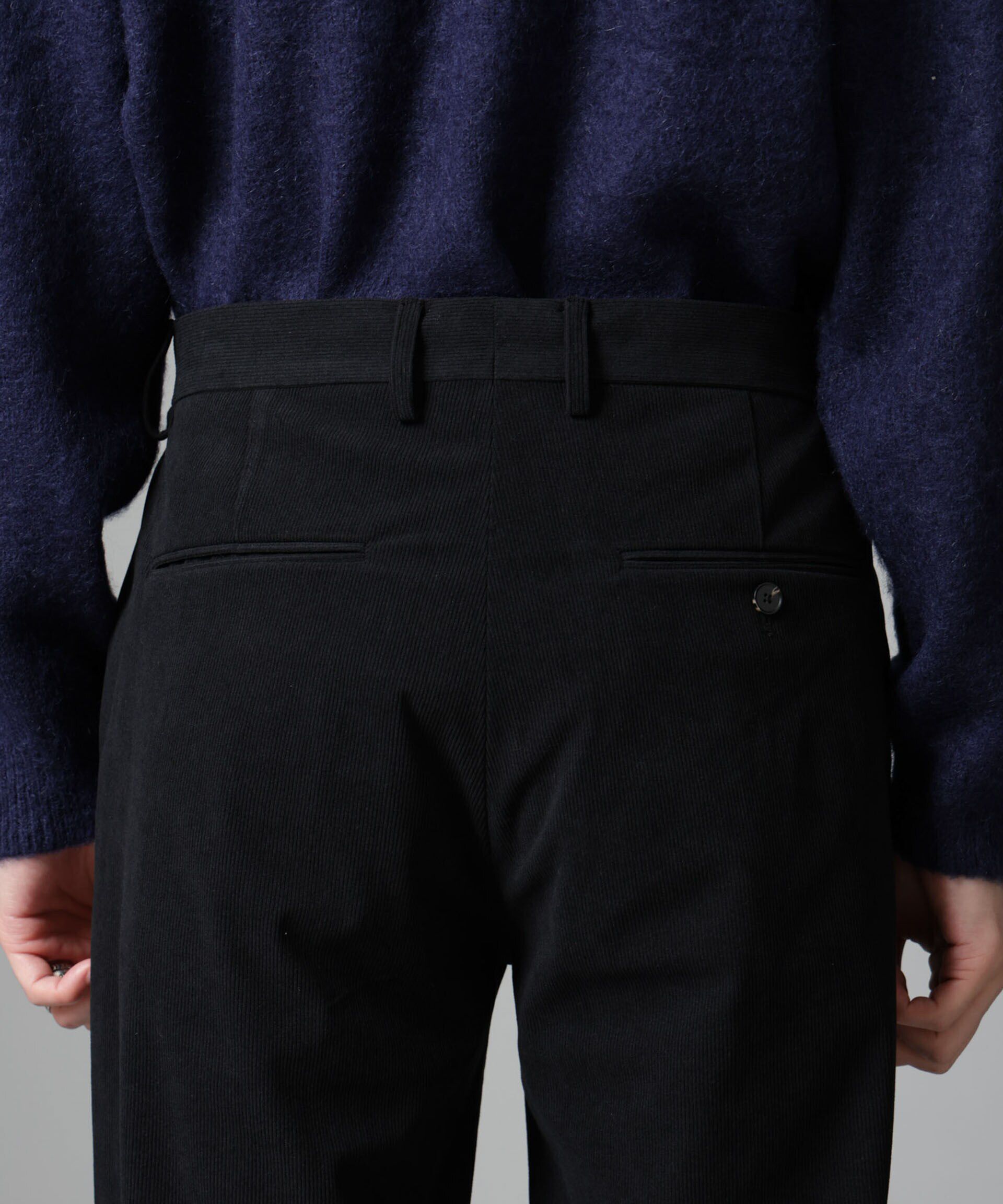 nano･universe「モヘヤブレンド起毛クルーネックニット」|ニット・セーター|