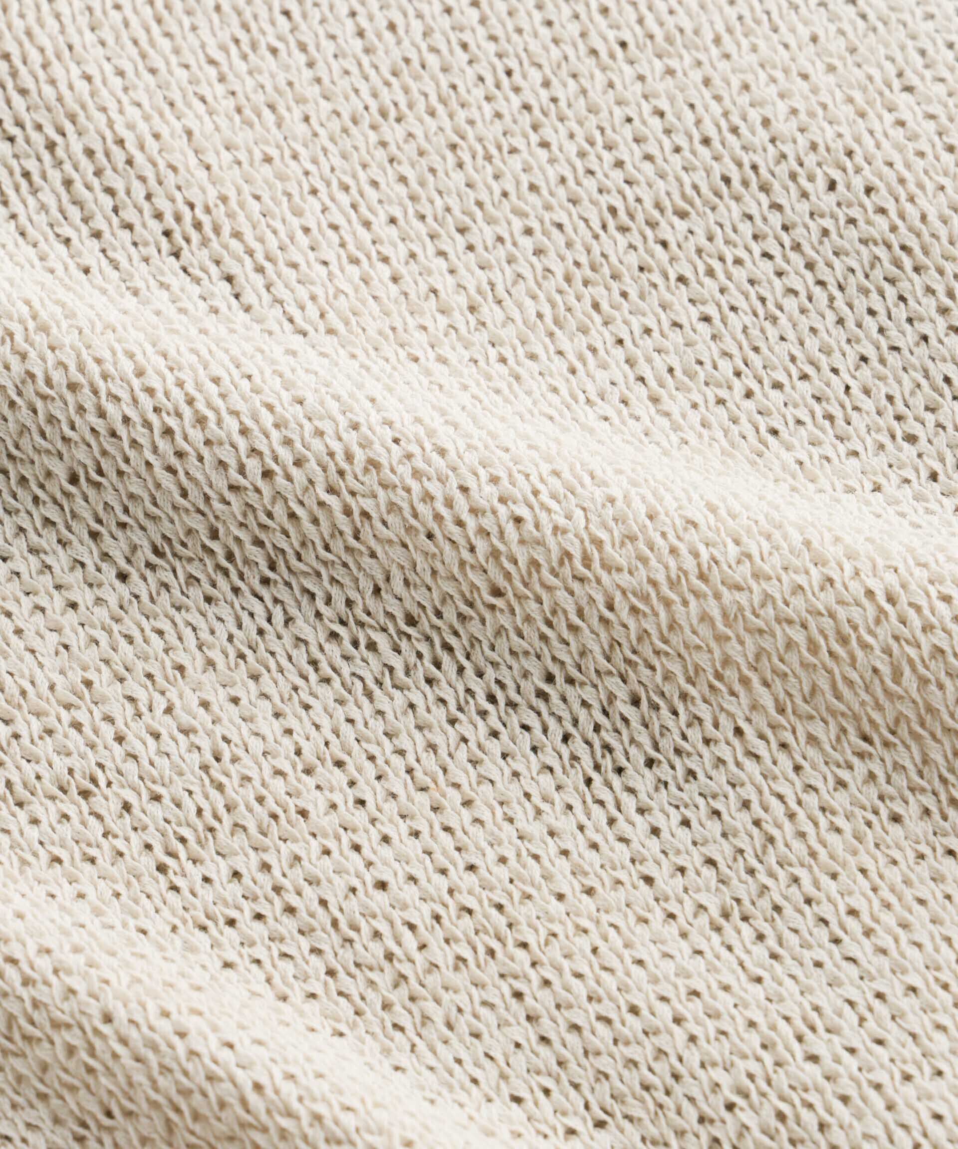 nano･universe「リネン混テープヤーンZIPカーディガン」|ニット・セーター|